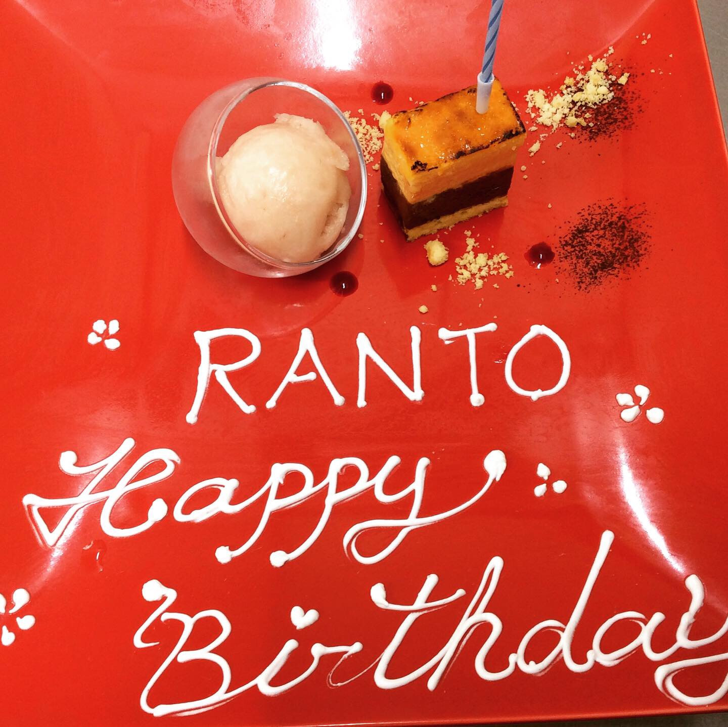 お誕生日プレート デザートプレート 熊谷のイタリアンレストランが掲載するブログページをご覧ください